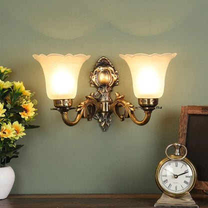 ELIANTE - Antique Brass Metal Wall Light - NO-1-2W - by Jainsons Lights - Without Bulb | by Jainsons Lights