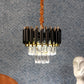 Eliante Torrica Crystal LED Chandelier – Black & Gold (1015-300MM-LED)