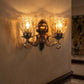 Eliante Excedded Wall Light – Antique Brass, Aluminium (JS-1212-2W)