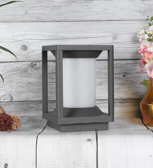 ELIANTE Grey Aluminium Outdoor Gate Light - 8203