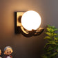 Black Metal Wall Light -826-1w - Included Bulb