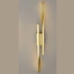JS-SCH 8289L DOUBLE TWIST Led Wall Lights BRASS
