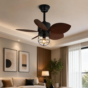 JS-FO - FI-7660-1320mm High Speed Tropical Designer Fans with Light Wooden Finish Abs Blades Size 1320mm