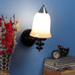Black Wood Wall Light - 832-1W - Included Bulb