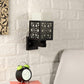 Marrón Brown Wood Wall Light - 838-1W-CFL-HALO - Included Bulbs