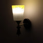 Black Wood Wall Light - 839-1W - Included Bulb