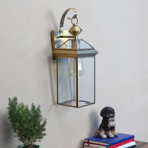 Gold Metal Wall Light - 852-1W - Included Bulb