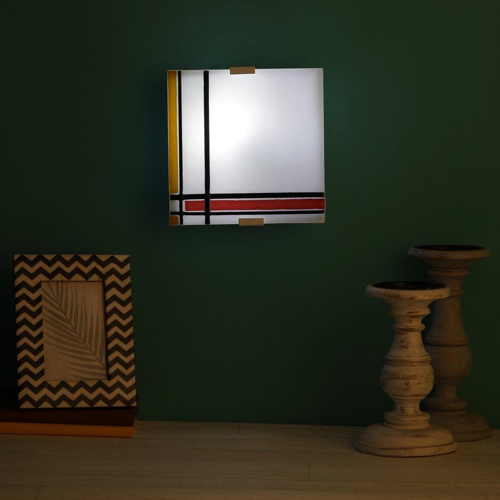 White Metal Wall Light - 87508 - Included Bulb