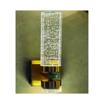 Eliante Bubble LED Wall Light – Clear Crystal, Metal