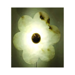 Eliante Flower Alabaster Wall Light – Metal