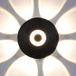 Eliante by Jainsons Lights-Decorative Outdoor Wall Light-8WAY-UFO-Inbuilt LED