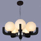 Orlux Brown Wood Chandelier  | E27 holder | Included Bulb | Eliante by Jainsons Lights