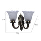Eliante by Jainsons Lights-Double Wall Light-9145-2W-E27 holder