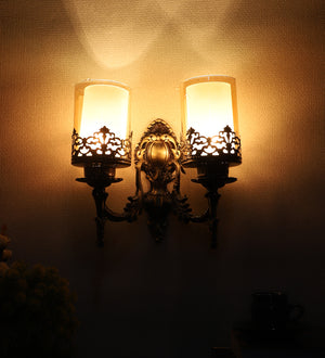 Eliante by Jainsons Lights-Double Wall Light-9147-2W-E27 holder