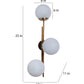 Eliante by Jainsons Lights-Modern Wall Lights-9152-3LP-E27 holder
