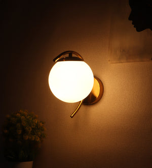 Eliante by Jainsons Lights-Glass Ball Wall Lights-9157-1W-E27 holder