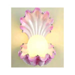Eliante Pink Novelty Wall Light – Frosted & White Glass