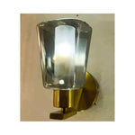 Eliante Shade Glass Wall Light – Grey, Metal