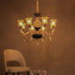 Modern Chandelier Luxury Black and Gold Chandelier