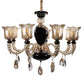 Modern Chandelier Luxury Black and Gold Chandelier