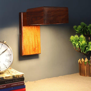 Wooden Wood Wall Light - 9G-NEW-wooden WALL- with led  - Included Bulb