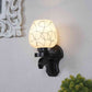 Zytrion Black Wood Wall Light  | E27 holder | Included Bulb | Eliante by Jainsons Lights