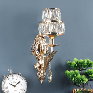 Golden Metal Wall Light - A-5041-1W - Included Bulb