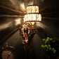 Golden Metal Wall Light - A-5041-1W - Included Bulb
