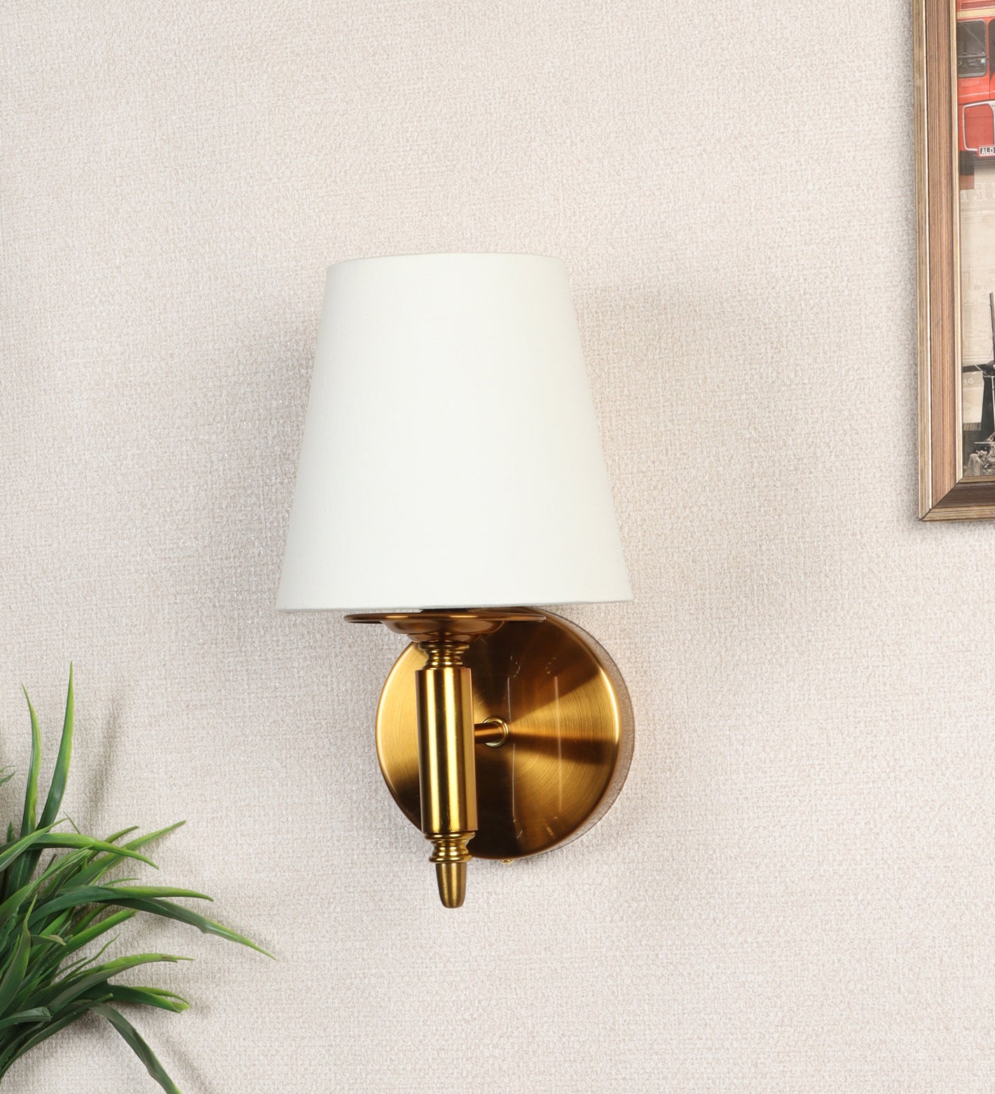Eliante by Jainsons Lights | Gold Iron Wall Light | A-SL