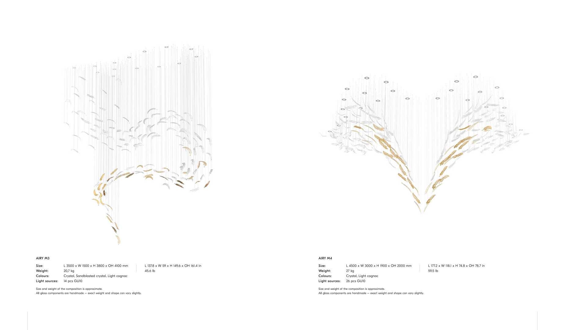 AIRY Suspension Collection - M3 and M4 compositions
