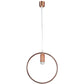 ELIANTE Rose Gold Iron Hanging Light - ALBELLA CRYSTAL-7W-COB