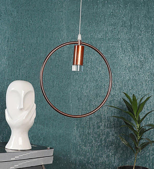 ELIANTE Rose Gold Iron Hanging Light - ALBELLA-7W-COB