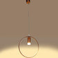 ELIANTE Rose Gold Iron Hanging Light - ALBELLA-7W-COB