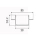 JS-JAS JSAS-Pop Wings 5035 Recessed Trimless Alluminium Profile For Strips 101-JAS-R5035