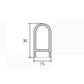 JS-JAS JSAS-Hanger Rod Hanger Hod Alluminium Profile For Strips 038-JAS-S1530
