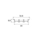 JS-JAS LP 03-02(Triple) Recessed Alluminium Profile For Strips 112-JAS-R5109
