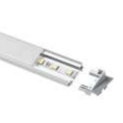 JSAS-Retail Recessed 01 Shelf Light Alluminium Profile For Strips