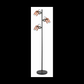 JS-SBL AT-09-022 Matt Rosegold Led Floor Lamp