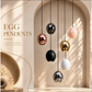 JS-DIV Egg Pendant – Marble Cluster Pendant Light
