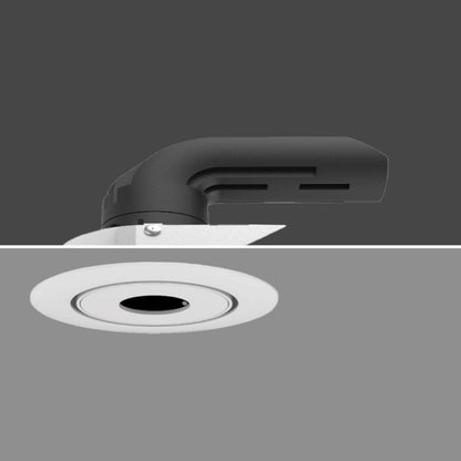 JS-TRL Arched-03 12w Round Tiltable Norrow Dia Sleek Cob Downlights