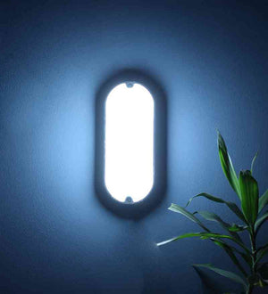 Zyphos Black Acrylic Wall Light  | Inbuilt LED | Included Bulb | Eliante by Jainsons Lights