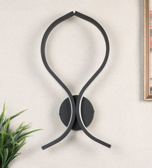 Eliante by Jainsons Lights | Black Iron Wall Light | BEAUTY-QUEEN