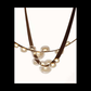 JS-SBL BL-09-019 Brown & Amber Glass Ball Pendant Lights