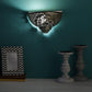 Brass Metal Wall Light - BRASS-BRACLUL-APATER - Included Bulb