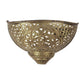 Metal Novelty Wall Light (Brass) | BRASS-BRACLUL-APATER | Included Bulb | Eliante by Jainsons Lights