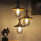 Shinova Black Iron Hanging Light  | E27 holder | Included Bulb | Eliante by Jainsons Lights