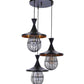 Shinova Black Iron Hanging Light  | E27 holder | Included Bulb | Eliante by Jainsons Lights