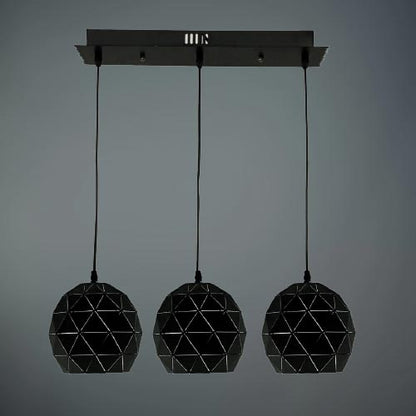 JSPHILO-Black 4-215-3xE27 Modern hanging Light