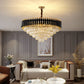 Black Mamba Luxury K9 Crystal LED Chandelier Series | Round, Rectangle & Double Height Designs