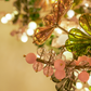 Moss & Blush Glass Petal Chandelier – A Statement Piece for Double-Height Foyers